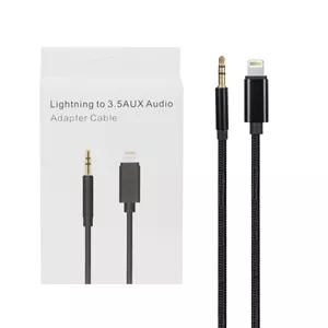 کابل تبدیل کنفی Lightning TO AUX - مشکی