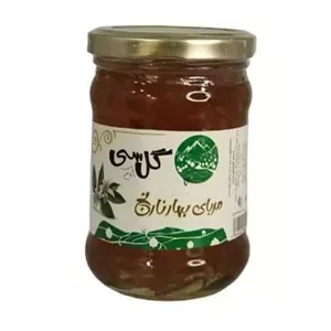 مربا بهار نارنج عسلی گل باغ سی (کارتن 12 عددی)