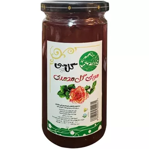 مربا گل محمدی عسلی گل باغ سی (کارتن 12 عددی)