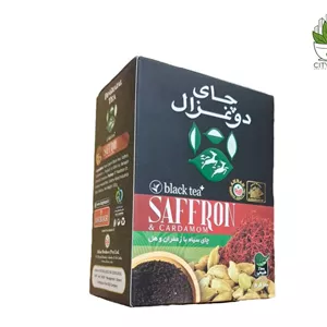 چای 100 گرمی هل و زعفران- دوغزال