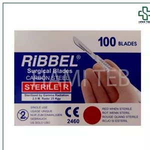  تیغ بیستوری ریبل شماره 11 ا بسته 100 عددی