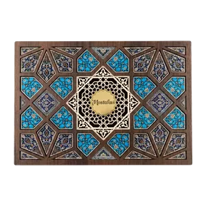 جعبه چوبی کاشی معرق