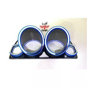 قاب کیلومتر نورانی پراید صبا (شیشه رو، کربن دار)
