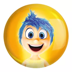 پیکسل خندالو طرح شخصیت شادی انیمیشن اینساید اوت Inside Out کد 3560 مدل بزرگ - با بهترین کیفیت