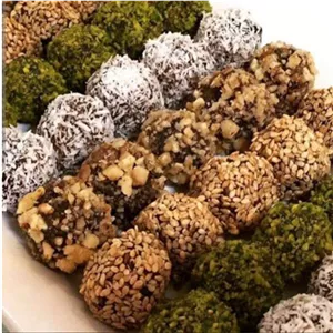 حلوا توپکی خرما تازه 2کیلویی ارسال رایگان 