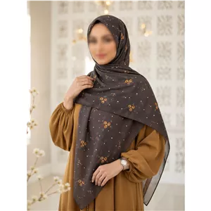 روسری سوپرنخ زنانه میس رز قواره 140 کد 188