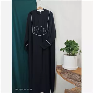مانتو عبایی نگار عبا مشکی عبا الیزه اربعین