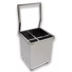 جا سیخی استیل چرخدار