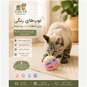 توپ جقجقه ای سایز متوسط