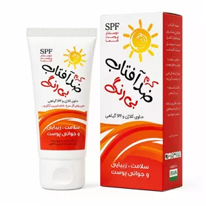 کرم ضدآفتاب بی رنگ نیکا (50 گرم)