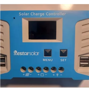 شارژ کنترلر خورشیدی رستار سولار 20 آمپر 12 24 ولت دارای usb
