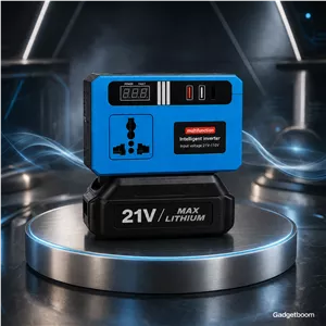 اینورتر باتری خور ( بدون باتری و شارژر )Intelligent Inverter Converter با خروجی AC، USB و Type-C