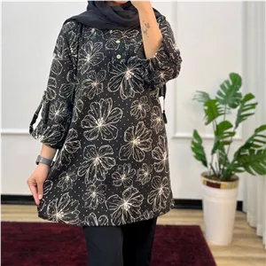 توتیک لینن تونیک زنانه تونیک تابستانه تونیک خنک