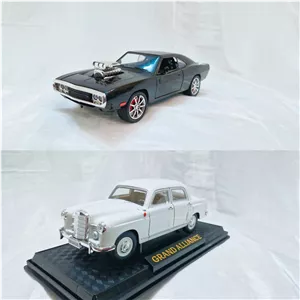 ماکت فلزی دوج چارجر 1970 و بنز B180 کلاسیک مقیاس 1 24