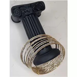 النگو زنانه وای اس ایکس مدل ست النگوی دورنگ