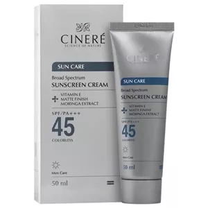 کرم ضد آفتاب مخصوص آقایان SPF45 سینره Men Sunscreen Cream SPF45