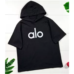 تیشرت باکسی کلاه دار alo