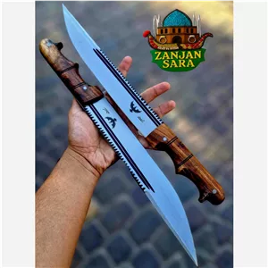 چاقو بامبو زن فولاد 40 سانتی علی زنجان