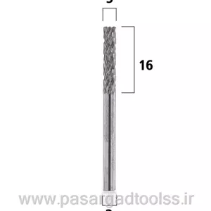 فرز فرم استوانه ای خشن تراش قطر 3.0 شفت 3 Blade Cut