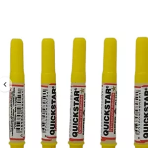  چسب قطره ای کوییک استار مدل QS وزن یک و نیم گرم بسته 5 عددی