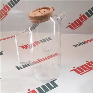 پارچ پیرکس درب دکمه