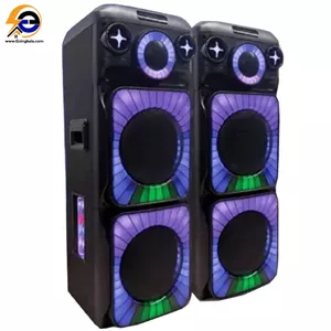 اسپیکر ایستاده دوقلو میکرولب مدل DJ-X410 پس کرایه