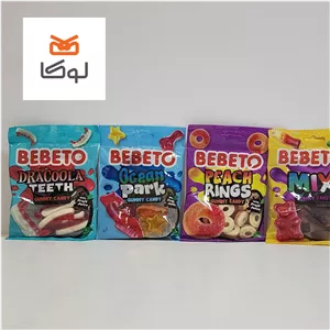 پاستیلهای ببتو (Bebeto) در طرحها و طعمهای متنوع