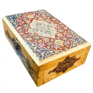 جعبه جواهر چوبی هنری