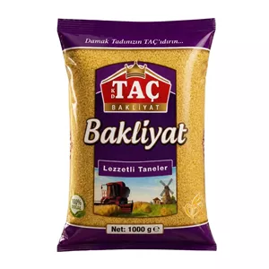 بلغور گندم پلویی تاچ Taç دانه ریز اصل ترکیه1000 گرمی