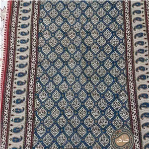 قلمکاری ده بته ای آبی  