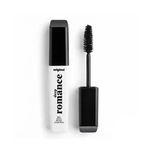 ریمل حجم دهنده مژه دیپ رومنس مدل Maxi Volumeرنگ مشکی کربنی