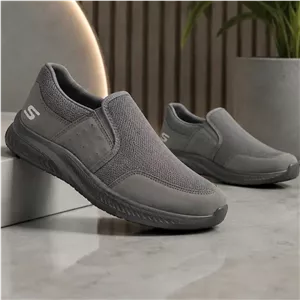 کفش اسکیچرز طوسی