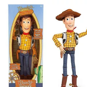 عروسک سخنگوی وودی کلانتر داستان اسباببازیها مدل woody s Roundup جعبهدار