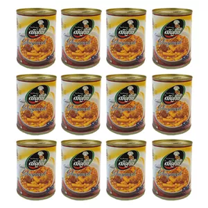 کنسرو خورشت قیمه و سیب زمینی با سویا شیفته - 370 گرم بسته 12 عددی