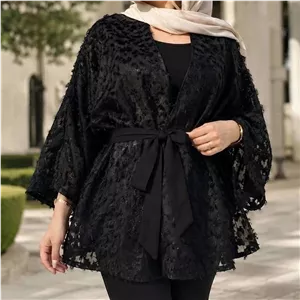 مانتو یاخما حریر ریش دار لطیف و باکیفیت