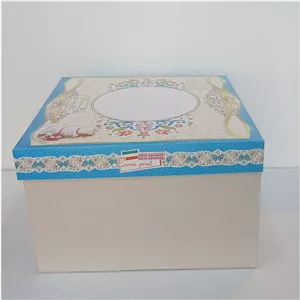 جعبه مقوایی کیک (پس کرایه)