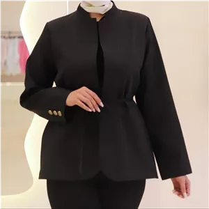 کت زنانه پارچه دیپلمات