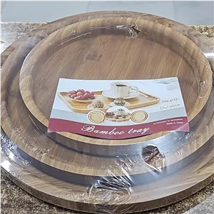 سینی 3 تکه بامبو