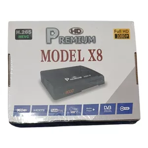 گیرنده دیجیتال زمینی و آسمانی X8 265 و 10بیت