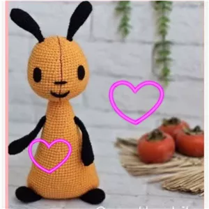عروسک بافتنی فلاپ شخصیت کارتونی 