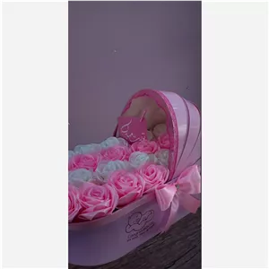 باکس گل هدیه نوزاد