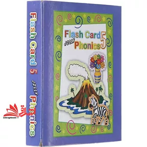 کتاب jolly phonics flash card 5