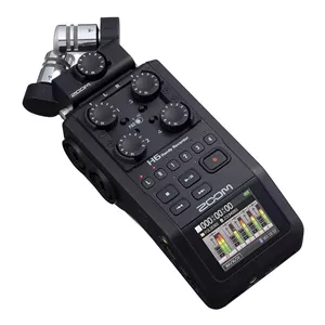 رکورد صدا زوم Zoom H6 2020 Version Without Mide-Side Black