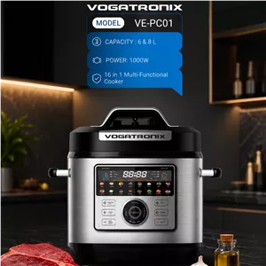 زودپز برقی وگاتی 6 لیتر مدل VE-PC01