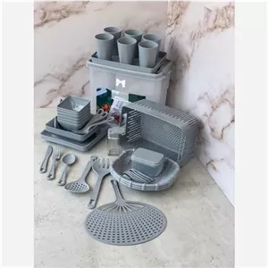 سرویس مسافرتی 60 پارچه لایف بازن کد 199