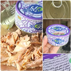 تن ماهی خوشتون بنفش 180 گرمی فیله هوور (480 عددی)