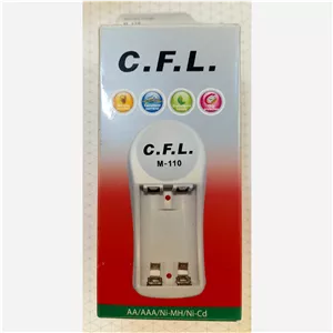 شارژر باتری های شارژی قلمی و نیم قلمی C.F.L.
