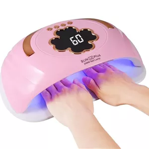 دستگاه لاک خشک کن LED UV مدل L2 PLUS دو دست 248 وات سان - SUN