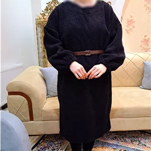 پالتو خز جلو بسته زنانه مدل محبوبه کد 0411062