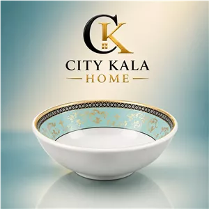 پیاله ماست طرح دار ملامین طرح رویال